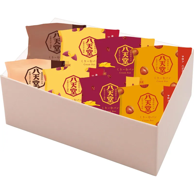 八天堂 冬のくりーむパン5種8個詰合せ wt167