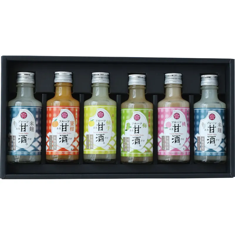 ふみこ農園 フルーツ甘酒 6本セット FA-6