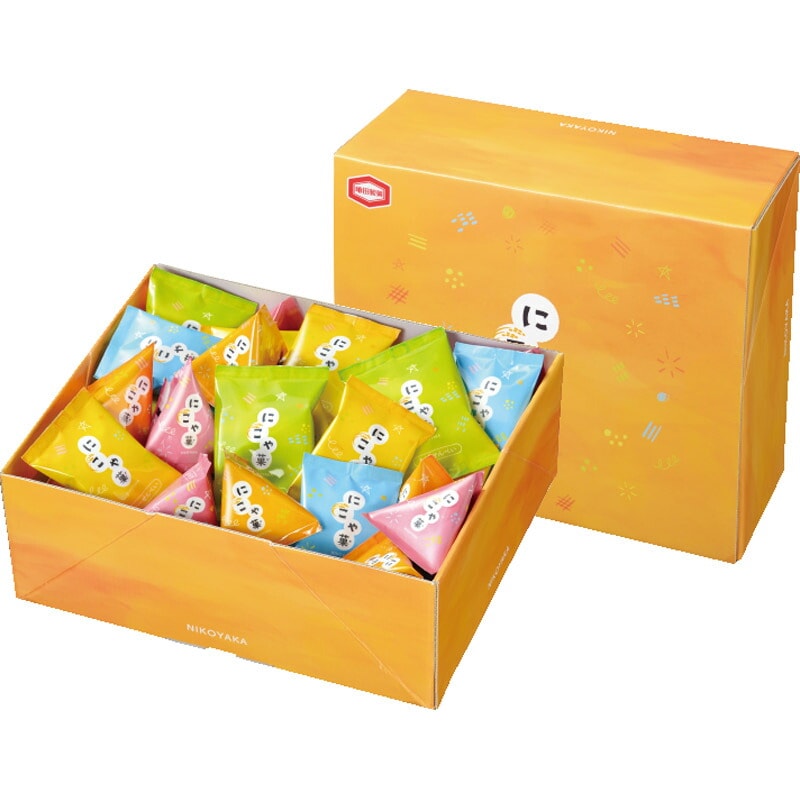 【在庫あり 賞味期限5月2日迄】亀田製菓 にこや菓 S 米菓 詰め合わせ 柿の種 おせんべい おかき 個包装 ギフト 内祝い 敬老 プレゼント プチギフト