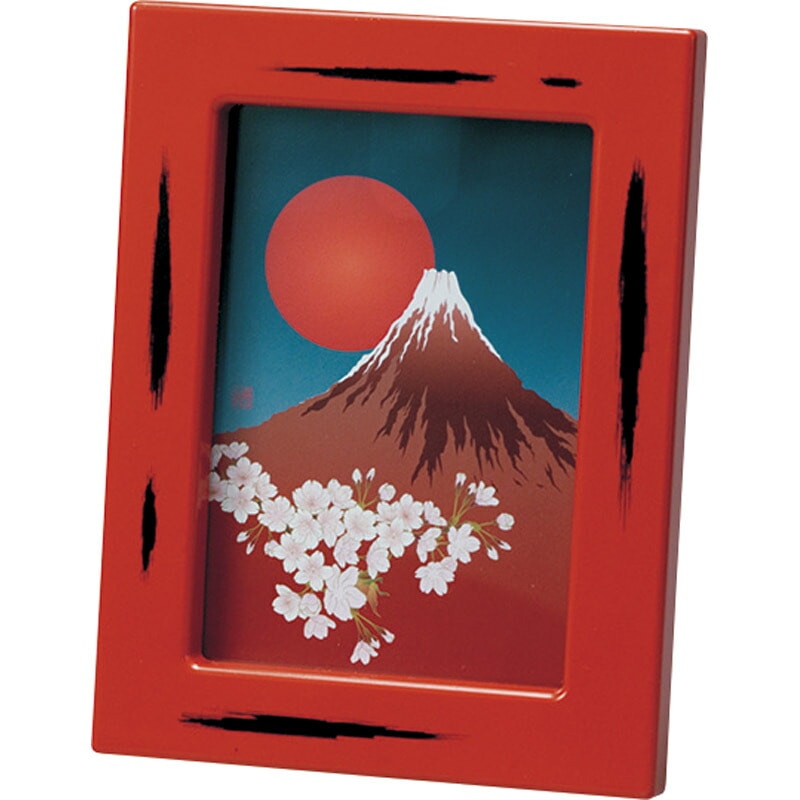 和風フォトフレーム（富士） 根来 2702[tr]