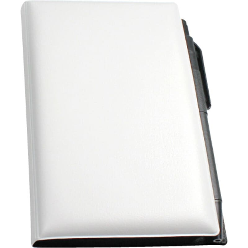 ＰＶＣ付箋メモ（ペン付） ホワイト S3206[tr]