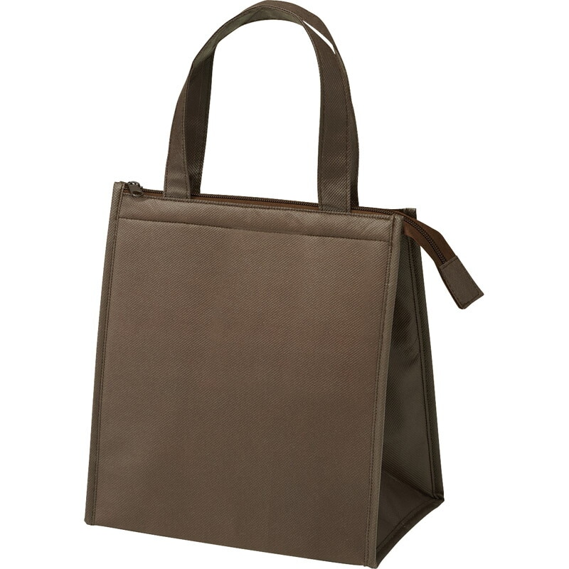 不織布保冷温バッグ ダークブラウン E3742[tr] 名入れ別途見積