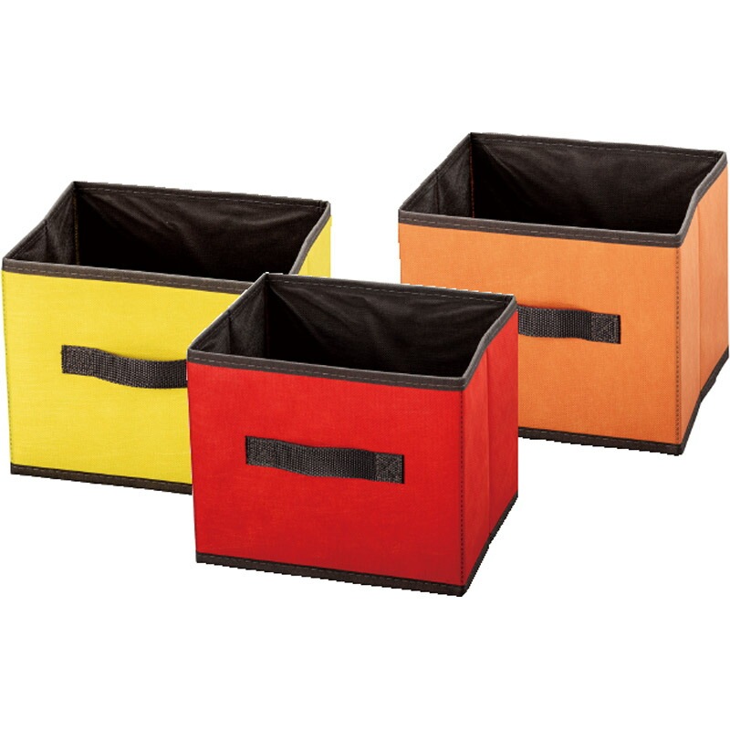 RPET折りたためる収納ボックス 色／指定不可 SJ-35B[tr] 名入れ別途見積