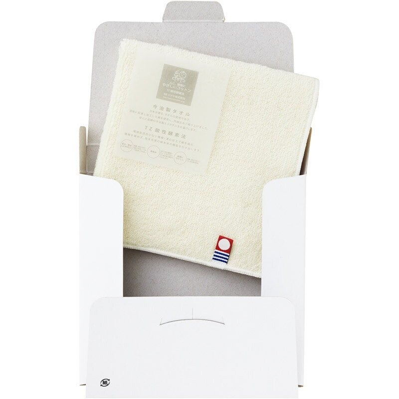 今治 エコナチュール タオルハンカチ１Ｐ 生成り E-31514[tr]