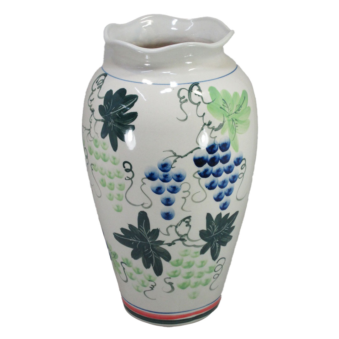 【送料無料】 陶器傘立て U-41BC1[ty] スリム 可愛い かわいい おしゃれ おすすめ 人気 花柄