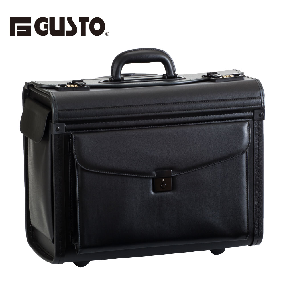 【送料無料】フライトケース 46cm<br><br>【パイロットケース ビジネスバッグ アタッシュケース ブリーフケース メンズ B4ファイル ２輪 キャスター付き 大量の文書類もキャスター付きで楽々移動 出張 学会 プレゼンなどに#20029】[tr]