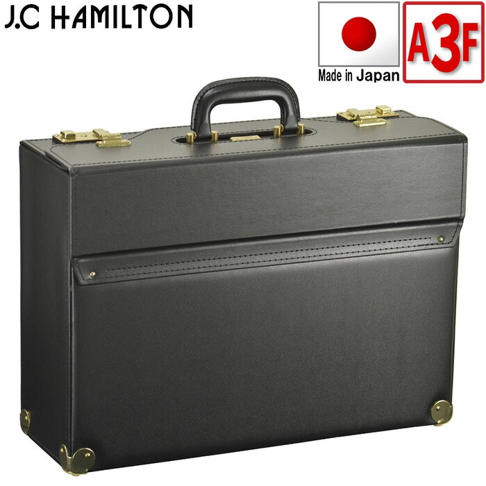 【送料無料】フライトケース 47cm<br><br>【パイロットケース メンズ A3ファイル B4 ビジネスバッグ アタッシュケース ブリーフケース 日本製 豊岡製鞄 47cm #20039】[tr]