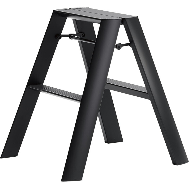 ルカーノステップスツール２段 ブラック ML2.0-2BK[tr]