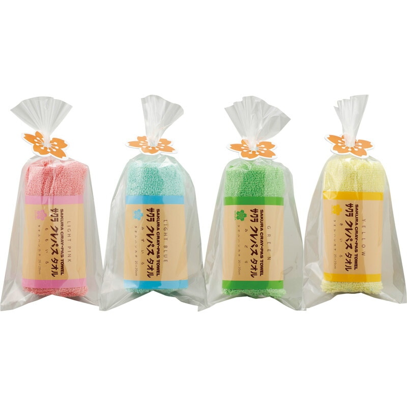 クレパスタオル タオルハンカチ サクラクレパス [tr]