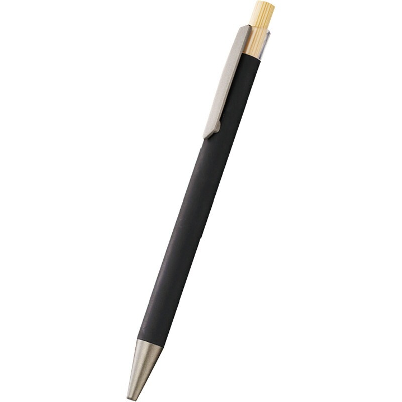 マットスタイリッシュボールペン（再生アルミ） ブラック TF-0154-009