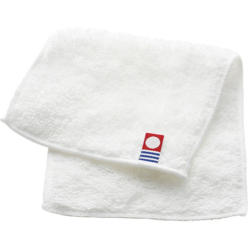 今治 サスティナブルタオル ハーフハンカチ ホワイト 64809