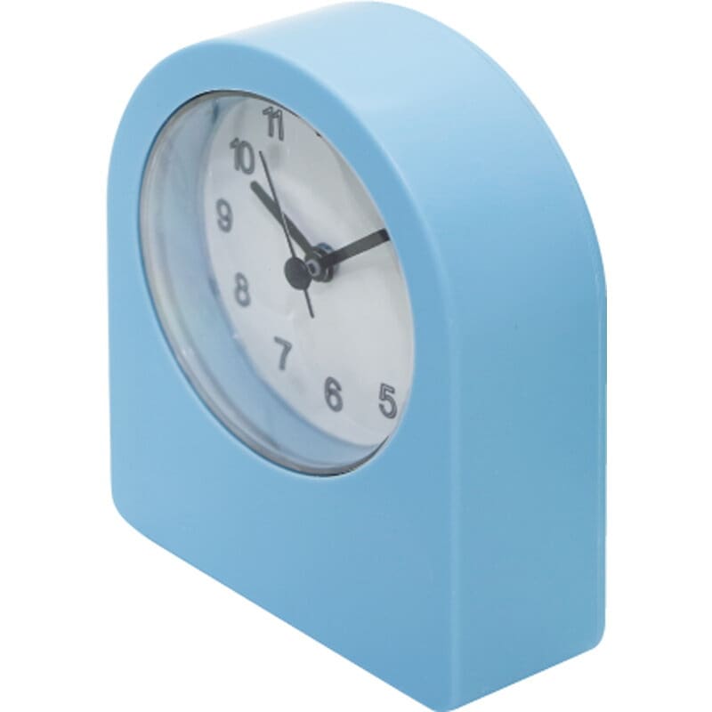 防水バスクロック ブルー BA362