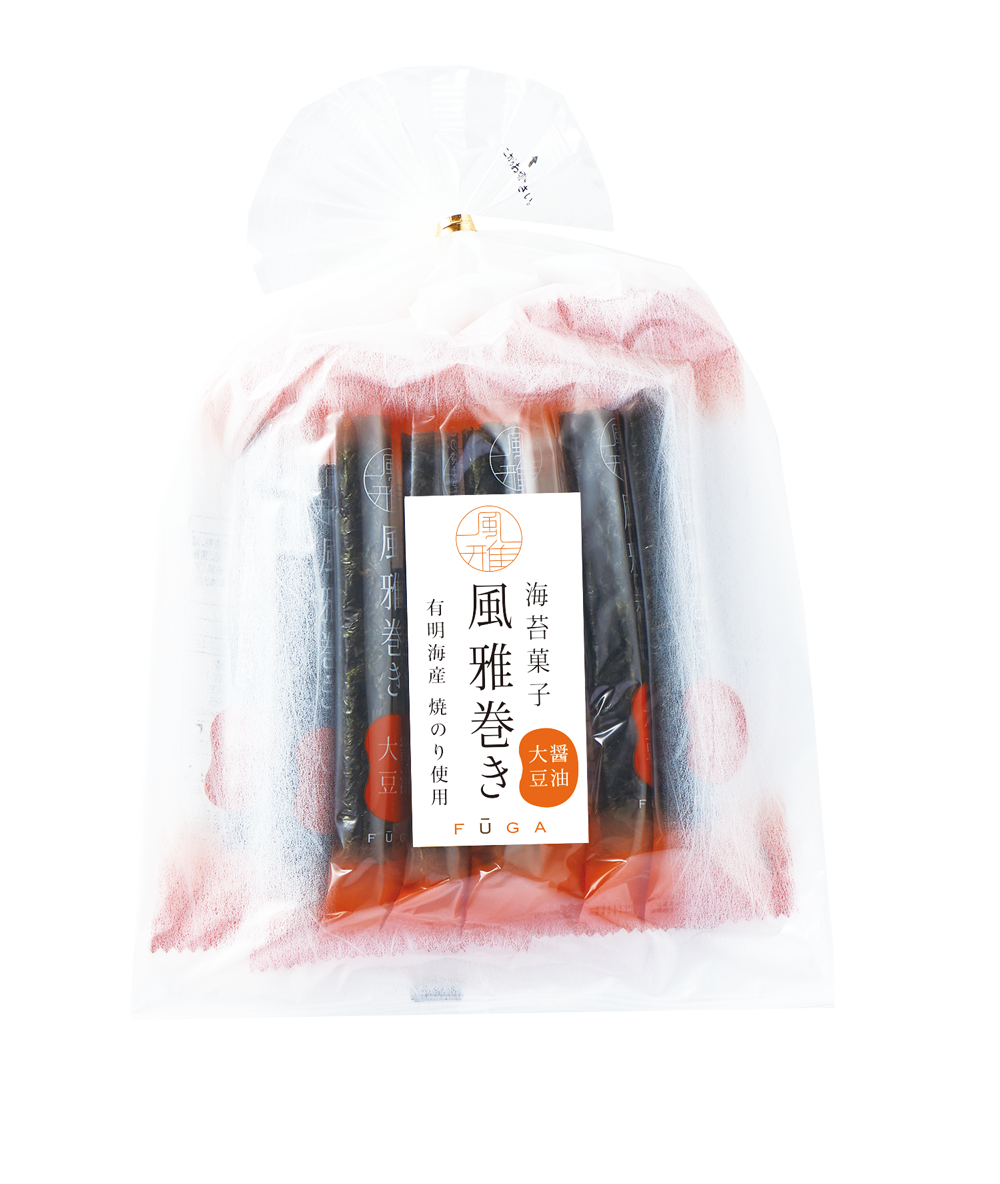 風雅巻き小袋醤油大豆