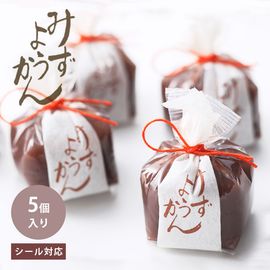 京都 鶴屋光信 和菓子 手土産 ギフト 水ようかん5個入