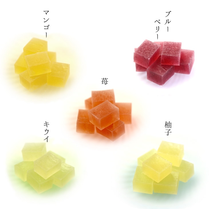 40個入りは各8個、それぞれのお味をお楽しみいただけます。