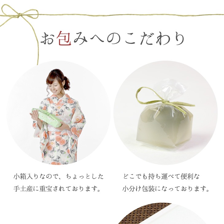 京都 鶴屋光信 母の日 父の日 和菓子 ギフト 葛まんじゅう（抹茶） 5個入