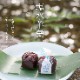 【期間限定】 竹籠入り 水羊羹・塩水羊羹・せせらぎ 涼菓３種各4個　御中元 夏ギフト 和菓子 仏事　供物　京都 鶴屋光信