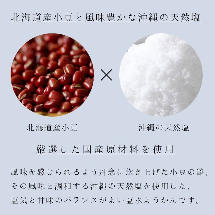 【期間限定】 バレンタイン 京都 鶴屋光信 和菓子 ギフト お歳暮 木箱 水ようかん・塩水ようかん 10個入