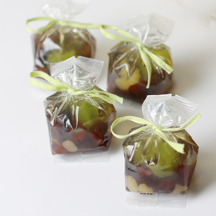 京都 鶴屋光信 和菓子 ギフト 竹篭入り 涼菓 せせらぎ12個 