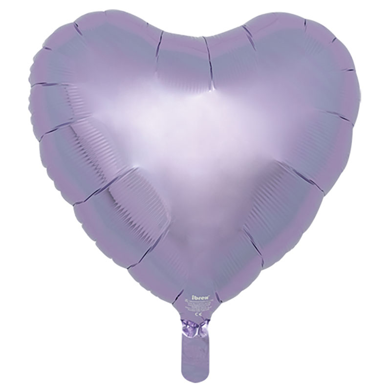 IBハート14. メタリックラベンダー | バルーン単品,アルミ風船,無地