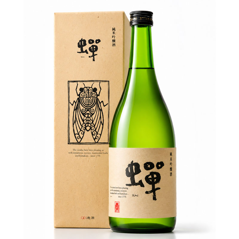20世紀初頭の蝉 純米吟醸酒「蝉」720ml | 通潤酒造