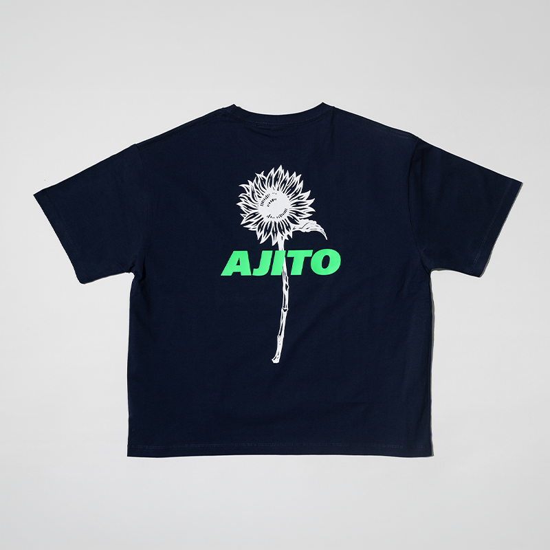 孤高のひまわりTシャツ（ネイビー） | 孤独アジト | テレ朝Podcast