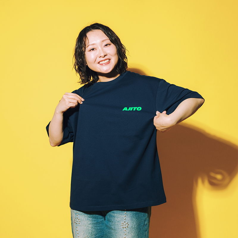 孤高のひまわりTシャツ（ネイビー） | 孤独アジト | テレ朝Podcast