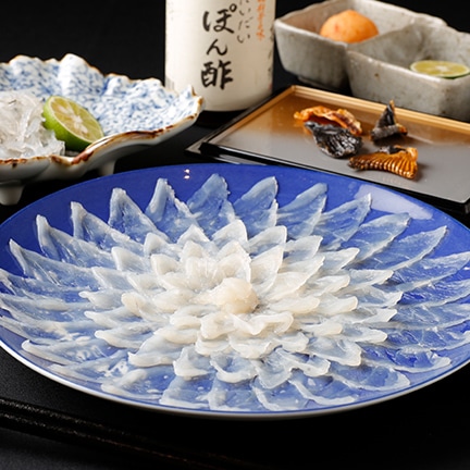 春帆楼　とらふぐ刺身セット（2人前）