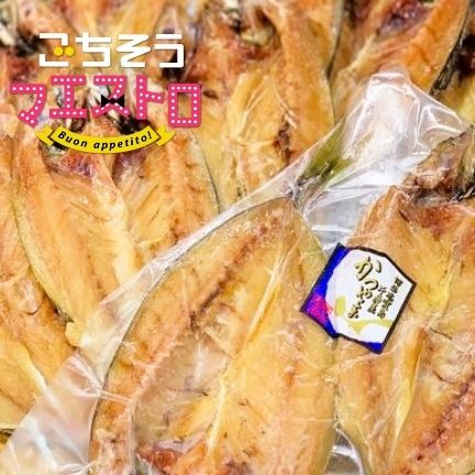 玄界灘産　振り塩仕立て　真アジ開き　2枚×5パック