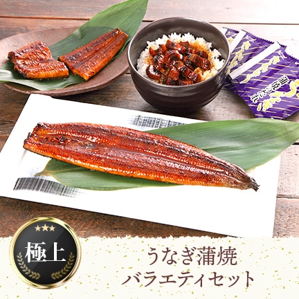 うなぎ蒲焼バラエティセット【送料無料】