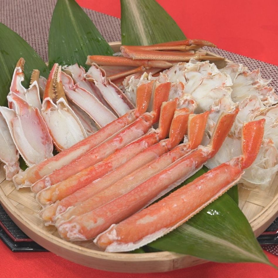 ボイルズワイガニ　ハーフポーション800g【予約販売：11月15日以降お届け】