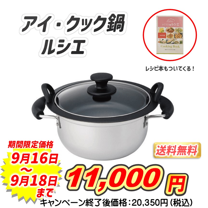 未使用　フジノス　アイ・クック鍋　ルシエ　専用トレー2個付き Amazon | フジノス スチームクッカー アイ・クック鍋 ルシエ