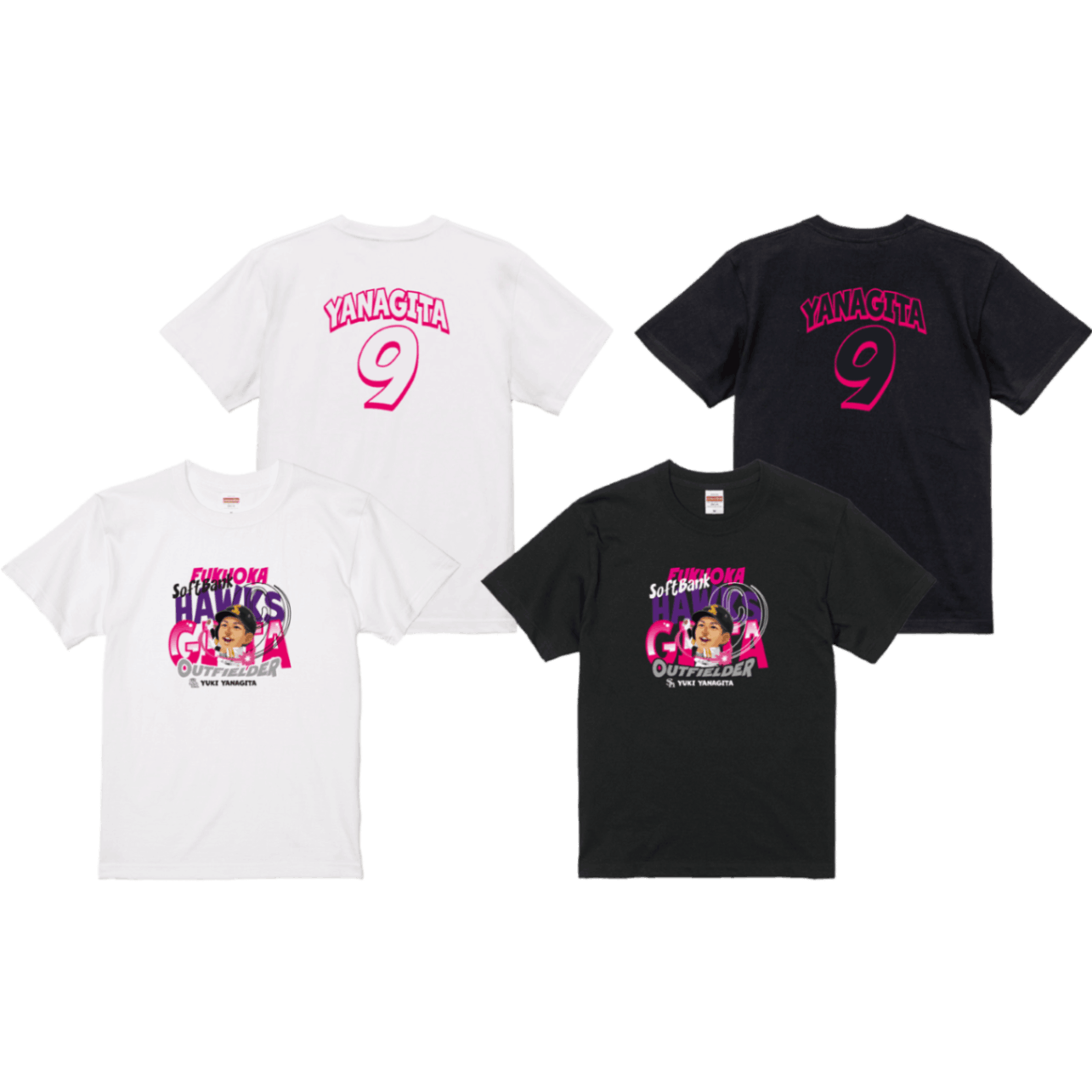 ソフトバンクホークス テレQコラボ 2025 Tシャツ【コラボグッズ5,000円以上購入で送料無料】※北海道・沖縄は10,000円以上