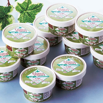 (10個セット)濃厚!北海道産ジャージー牛乳のフローズンヨーグルト