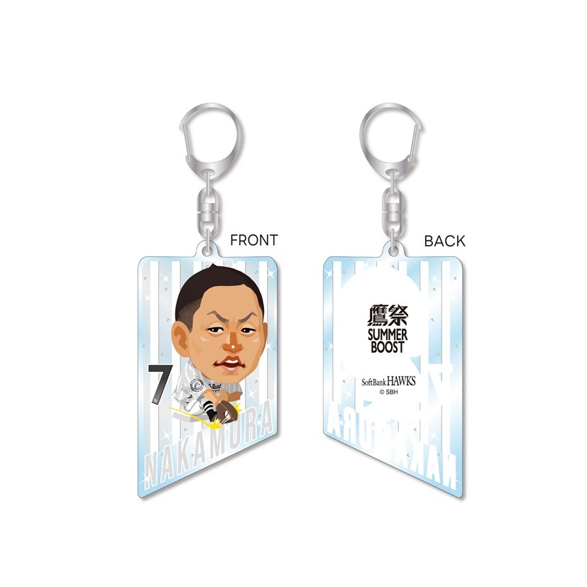 【鷹祭】ホークス テレQコラボ 鷹祭SUMMER BOOST2026 アクリルキーホルダー【コラボグッズ 5,000円以上購入で送料無料】※北海道・沖縄は10,000円以上