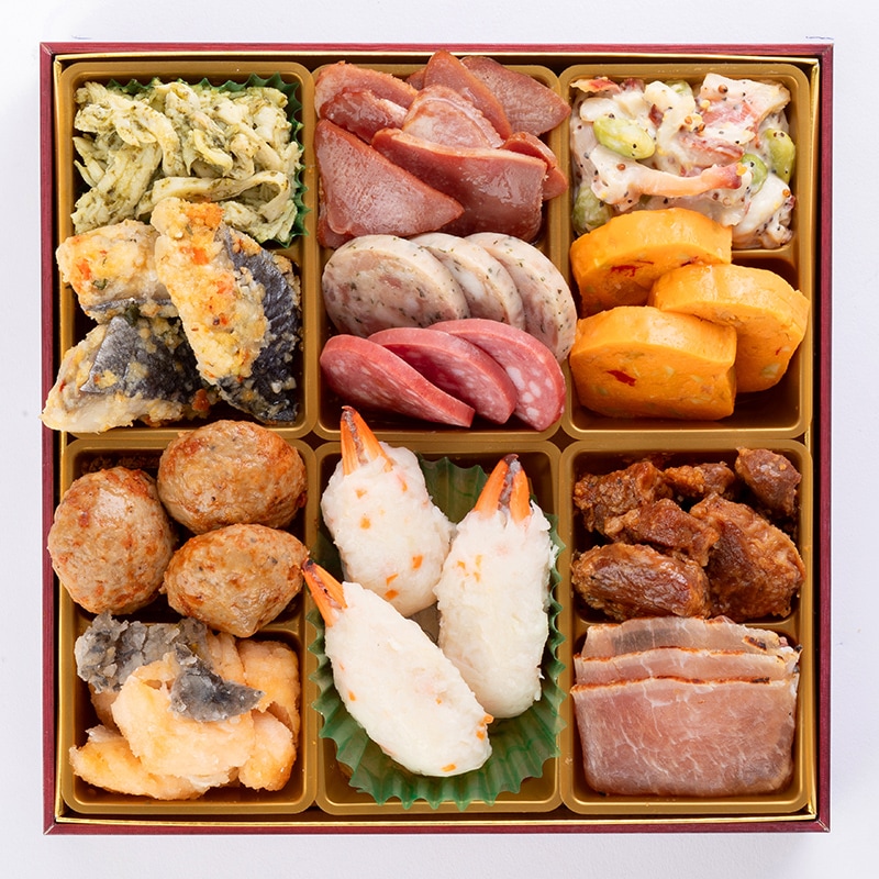 【送料無料】2~3人前目安 おせち「初赤重」