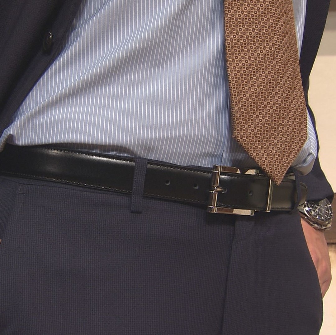 革帯を交換してずっと使える イタリア直輸入 本革ベルト