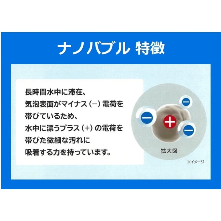 Viva ナノバブルシャワーホース(浴室用)+シルクレインシャワーヘッド