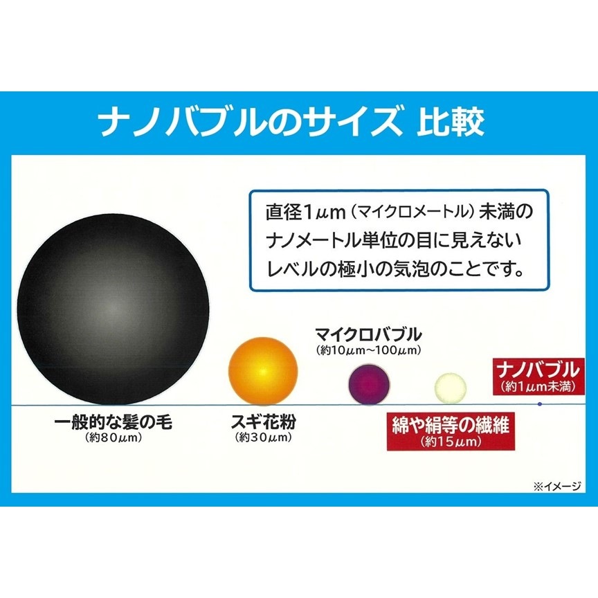 Viva ナノバブルシャワーホース(浴室用)+シルクレインシャワーヘッド