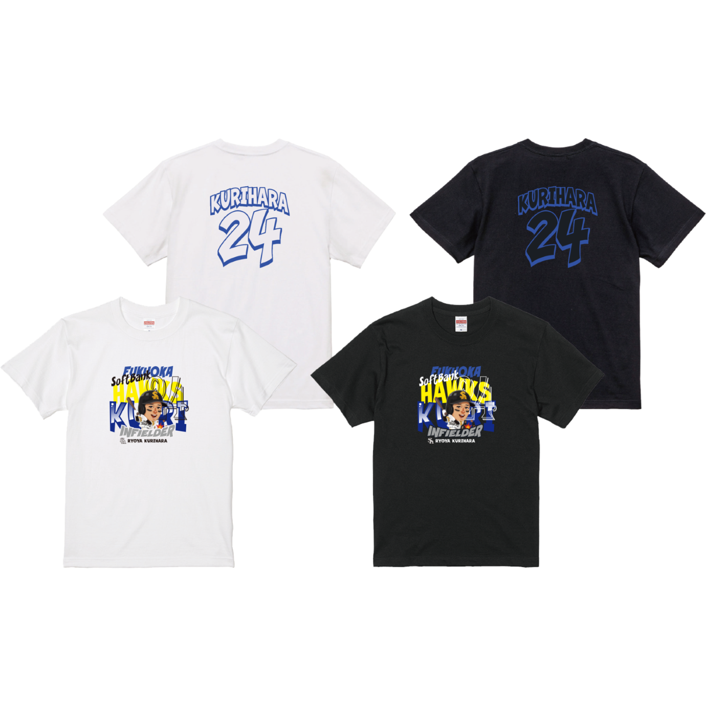 ソフトバンクホークス テレQコラボ 2025 Tシャツ【コラボグッズ5,000円