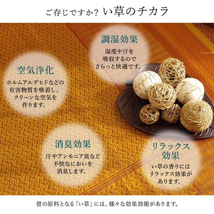 国産い草ラグ ランクス