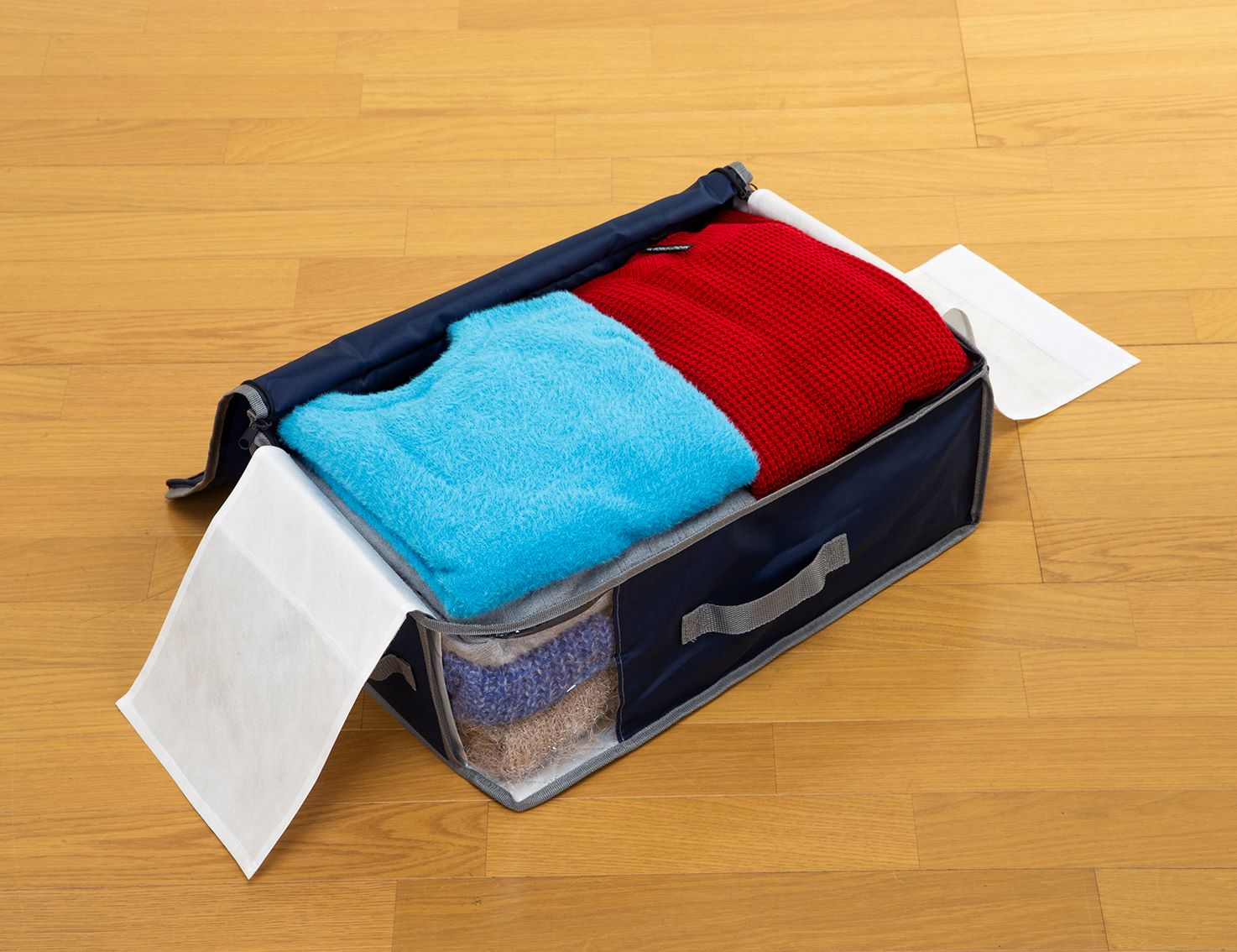 乾っとデオ収納ケース　小2個セット【送料無料】