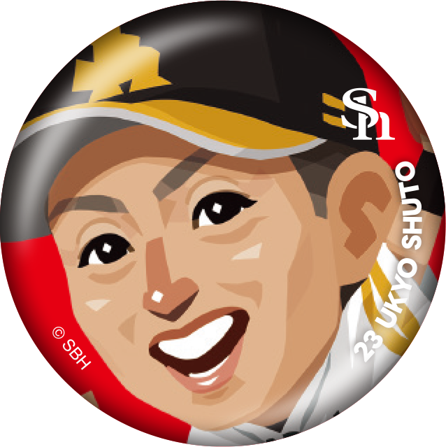 ソフトバンクホークス テレQコラボ 2025 シークレット缶バッジ【コラボグッズ5,000円以上購入で送料無料】※北海道・沖縄は10,000円以上