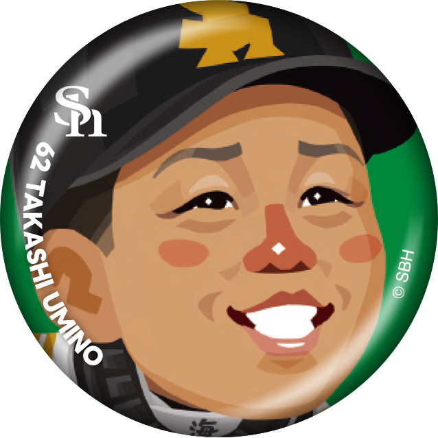 ソフトバンクホークス テレQコラボ 2025 シークレット缶バッジ【コラボグッズ5,000円以上購入で送料無料】※北海道・沖縄は10,000円以上