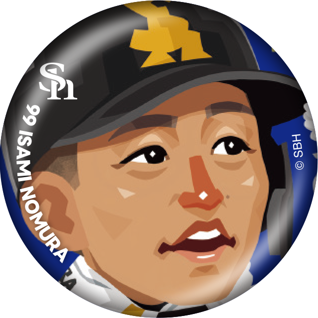 ソフトバンクホークス テレQコラボ 2025 シークレット缶バッジ【コラボグッズ5,000円以上購入で送料無料】※北海道・沖縄は10,000円以上