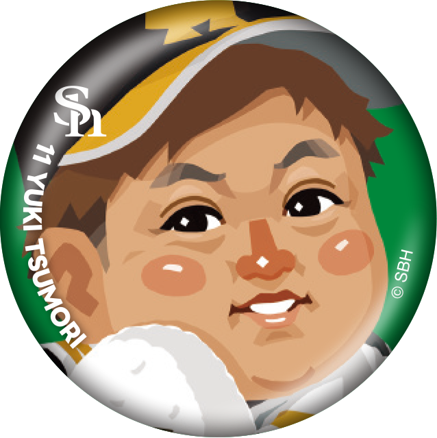 ソフトバンクホークス テレQコラボ 2025 シークレット缶バッジ【コラボグッズ5,000円以上購入で送料無料】※北海道・沖縄は10,000円以上