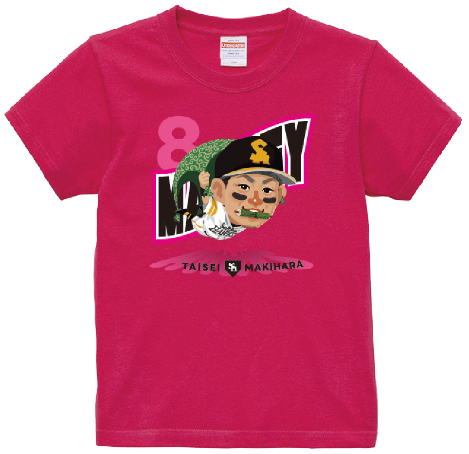 ソフトバンクホークス テレQコラボ 2025 キッズTシャツ【コラボグッズ