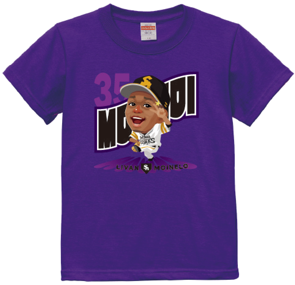 ソフトバンクホークス テレQコラボ 2025 キッズTシャツ【コラボグッズ5,000円以上購入で送料無料】※北海道・沖縄は10,000円以上