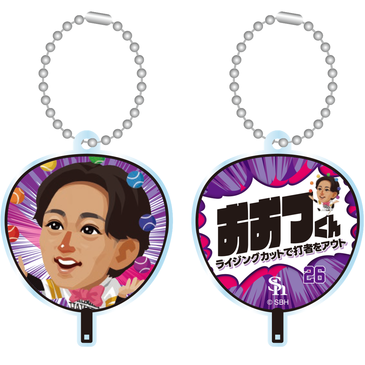 ホークス アクリルフィギュア&チャーム Softbank Hawks Keychains | www.softbankhawksstore.jp