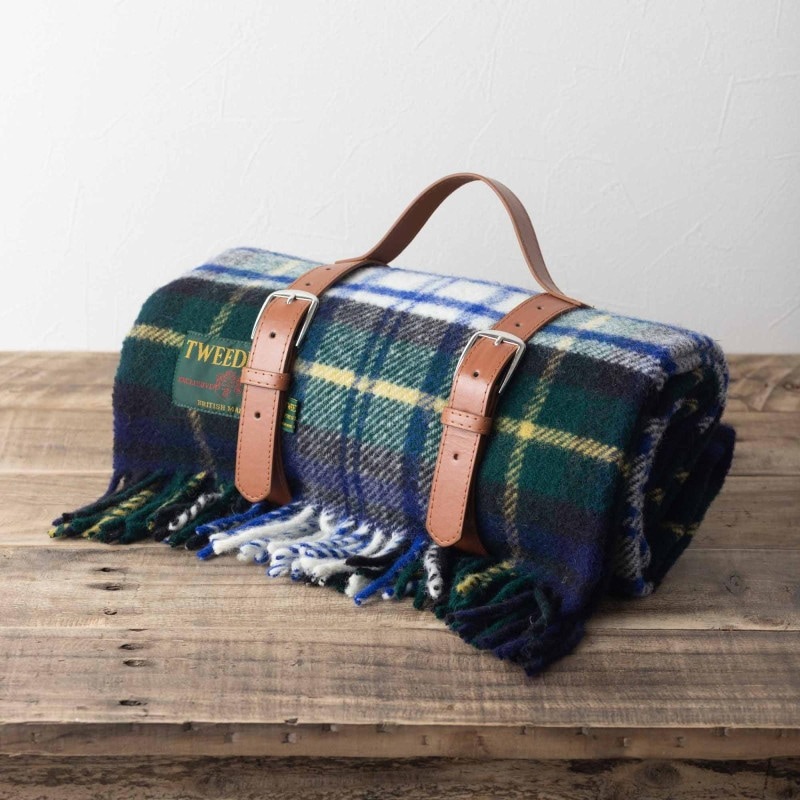 ブランケット ニーラグ 70x183cm タータンチェック ドレス